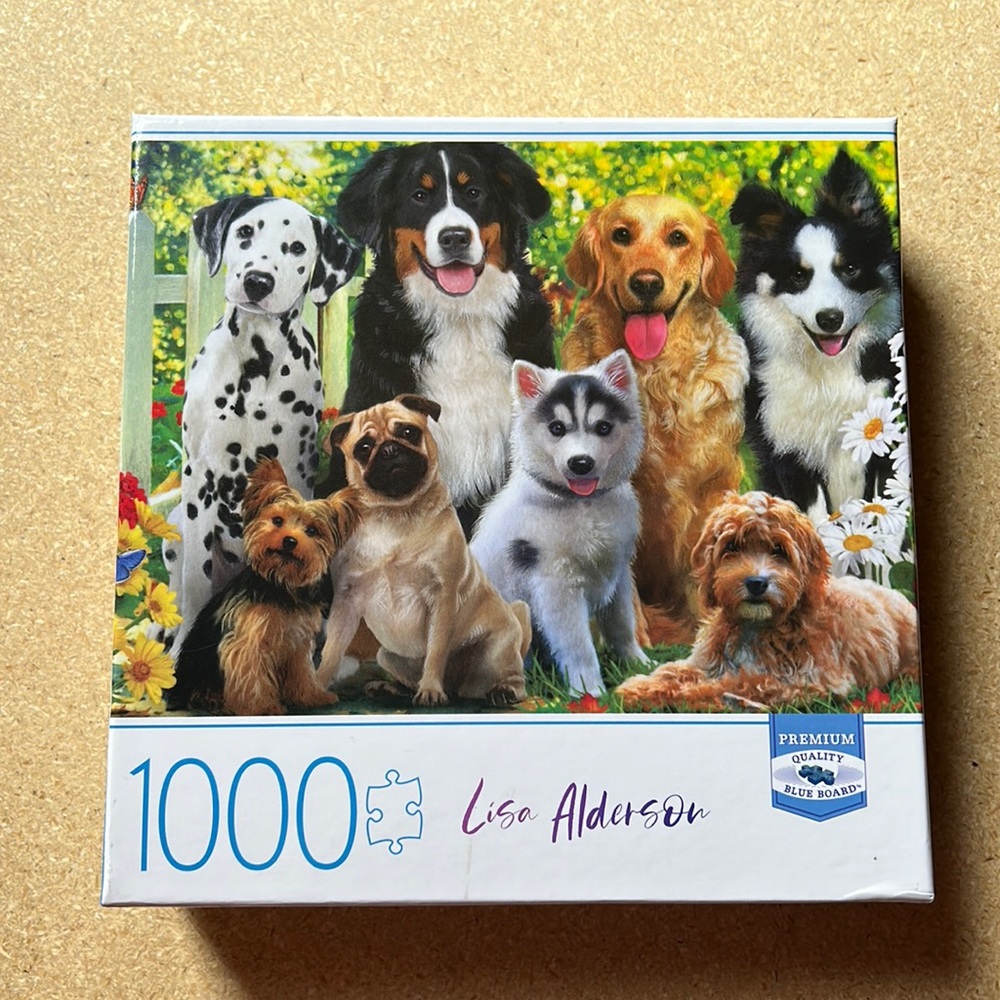 6053819 Lisa Alderson Dogs Dogs Dogs Jigsaw Puzzle 1000 pieces
